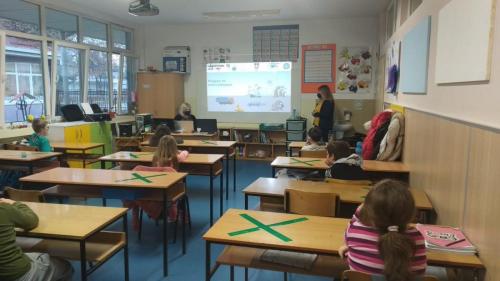 Едукација за внатрешно загадување на воздухот - ООУ „Братство“