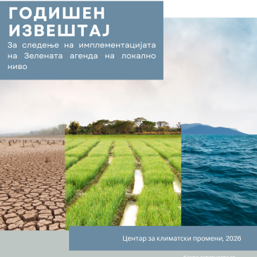 Годишен извештај за следење на имплементацијата на Зелената Агенда во локалните политики