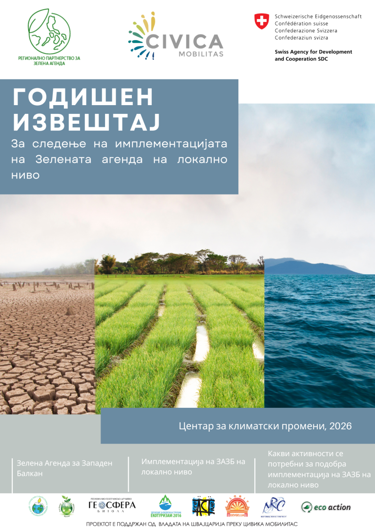 Годишен извештај за следење на имплементацијата на Зелената Агенда во локалните политики